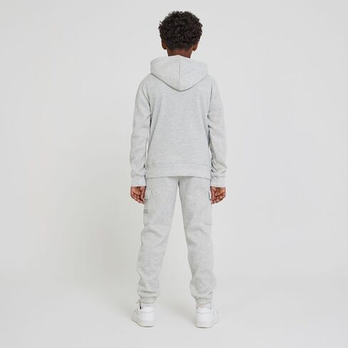 AEROPOSTALE Boys 3 Piece Outfit Set - Fleece Pullover Hoodie, Cargo Sweatpants, T-Shirt, Boys Activewear Set, Sizes 4-12 in Saudi Arabia