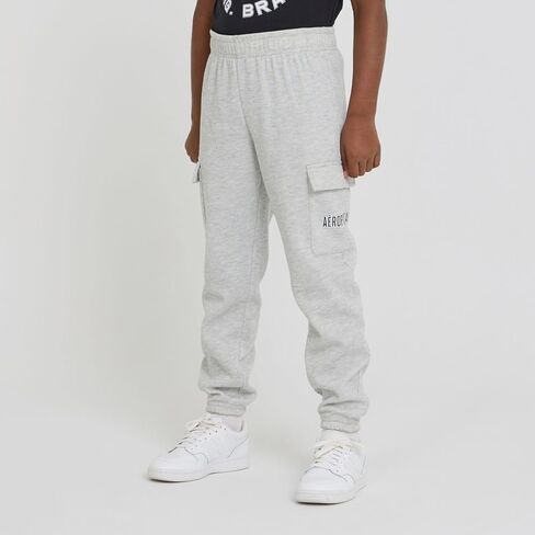 AEROPOSTALE Boys 3 Piece Outfit Set - Fleece Pullover Hoodie, Cargo Sweatpants, T-Shirt, Boys Activewear Set, Sizes 4-12 in Saudi Arabia