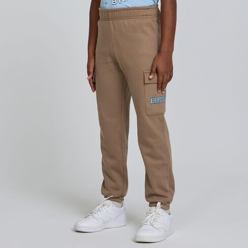 AEROPOSTALE Boys 3 Piece Outfit Set - Fleece Pullover Hoodie, Cargo Sweatpants, T-Shirt, Boys Activewear Set, Sizes 4-12 in Saudi Arabia