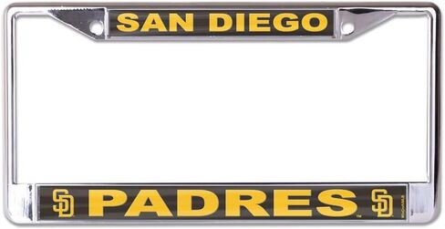 San Diego Padres Laser Chrome License Plate Frame in Saudi Arabia