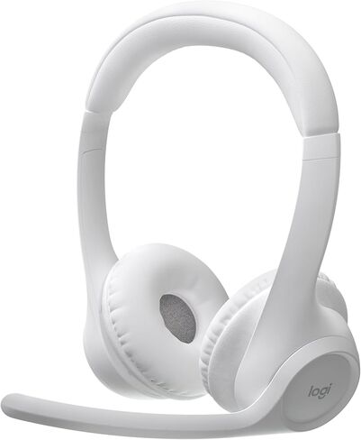 Logitech Zone 300 سماعة Bluetooth اللاسلكية مع ميكروفون لإلغاء الضوضاء ، متوافق مع Windows و Mac و Chrome و Linux و iOS و iPados و Android-Rose (متجدد) in Saudi Arabia