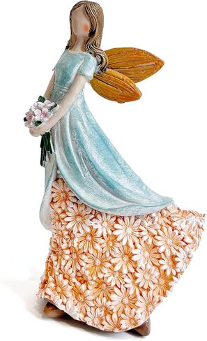 Sunflower Angel Figurines Home Decor, Encouragement Anniversary Retirement Gift for Woman, Memorial Bereavement Sympathy Gifts Idea in Saudi Arabia