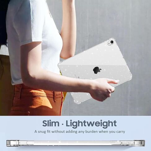 حالة واضحة لـ iPad (A16) الجيل الحادي عشر 11 بوصة 2025 /10 جيل 10.9 بوصة 2022 ، غلاف واقٍ خفيف من الدرجة العسكرية-مصدٍ خلفي ، واضحة ، واضحة ، واضحة ، واضحة ، in Kuwait