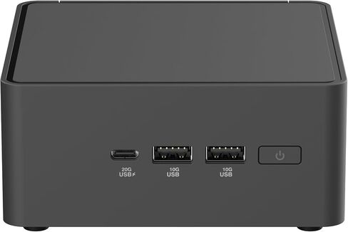 ASUS NUC 15 Pro Slim Full System Mini PC with Intel Series 2 Core 7 240H, 16GB DDR5 RAM, 512GB PCIe G4x4 NVMe SSD, Thunderbolt™ 4, WiFi 7 & Bluetooth 5.4, Toolless Chassis Access, VESA Mount Included in Saudi Arabia