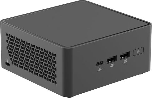 ASUS NUC 15 Pro Slim Full System Mini PC with Intel Series 2 Core 7 240H, 16GB DDR5 RAM, 512GB PCIe G4x4 NVMe SSD, Thunderbolt™ 4, WiFi 7 & Bluetooth 5.4, Toolless Chassis Access, VESA Mount Included in Saudi Arabia