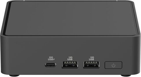 ASUS NUC 15 Pro Slim Full System Mini PC with Intel Series 2 Core 7 240H, 16GB DDR5 RAM, 512GB PCIe G4x4 NVMe SSD, Thunderbolt™ 4, WiFi 7 & Bluetooth 5.4, Toolless Chassis Access, VESA Mount Included in Saudi Arabia