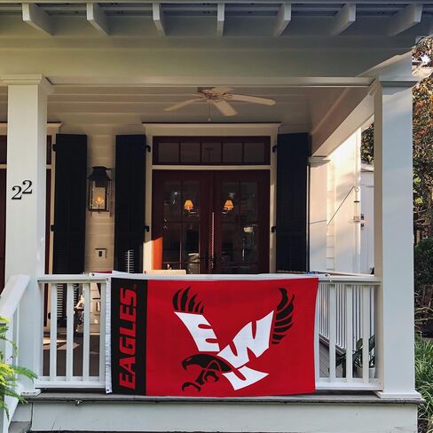 Desert Cactus Eastern Washington University Flag EWU Eagles Banners 100% Polyester Indoor Outdoor 3x5 feet Flags (Team Name) in Saudi Arabia