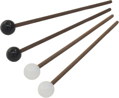 20Pcs Wooden Xylophone Sticks Wood Xylophone Mallets Toddlers, Glockenspiel Mallets Bell Mallets Percussion in Saudi Arabia