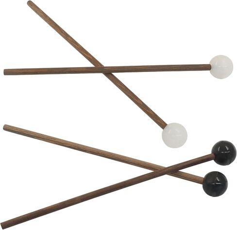 20Pcs Wooden Xylophone Sticks Wood Xylophone Mallets Toddlers, Glockenspiel Mallets Bell Mallets Percussion in Saudi Arabia