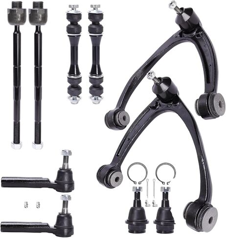 Front Upper Driver & Passenger Control Arms w/Ball Joint for 2007-2014 Chevy GMC Silverado Sierra Suburban 1500 Avalanche Yukon Tahoe Cadillac Escalade ESV K80669 K80670-2pcs in Kuwait