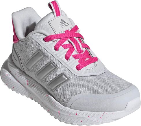 adidas X_PLR Path Sneaker, Dash Grey/Silver Metallic/Shock Pink, 1.5 US Unisex Little Kid in Saudi Arabia