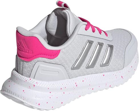 adidas X_PLR Path Sneaker, Dash Grey/Silver Metallic/Shock Pink, 1.5 US Unisex Little Kid in Saudi Arabia