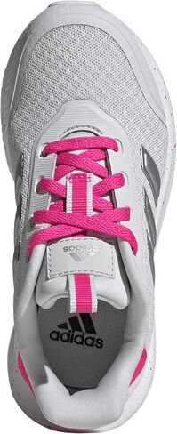 adidas X_PLR Path Sneaker, Dash Grey/Silver Metallic/Shock Pink, 1.5 US Unisex Little Kid in Saudi Arabia