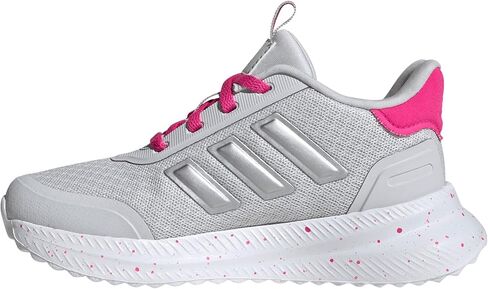 adidas X_PLR Path Sneaker, Dash Grey/Silver Metallic/Shock Pink, 1.5 US Unisex Little Kid in Saudi Arabia