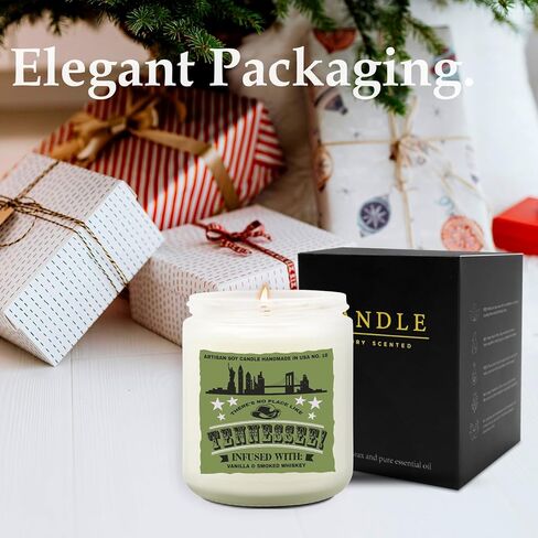 شموع معطرة للرجال، هدية شمعة معطرة باللافندر للرجال، شمعة رجالية للمنزل معطرة، هدايا لأعياد الميلاد والكريسماس، أنت أفضل شيء in Kuwait