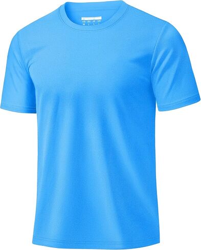 Cotrasen Men's T Shirts Cotton Short Sleeve Shirts for Men Casual Crew Neck Basic T-Shirts Summer Soft Comfort Tee Shirts in Kuwait