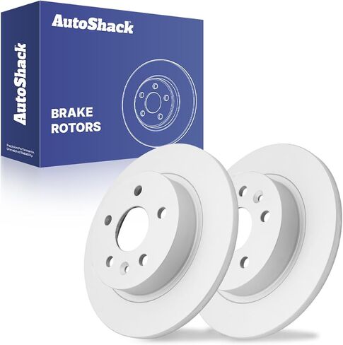 AutoShack Brake Rotors Rear Brake Rotor Replacement Kit for 2011-2015 Chevrolet Cruze 2013-2016 Sonic 2013-2022 Trax 2016 Cruze Limited 2013-2022 Buick Encore 1.4L 1.8L 2.0L AWD FWD R65201PR in Saudi Arabia