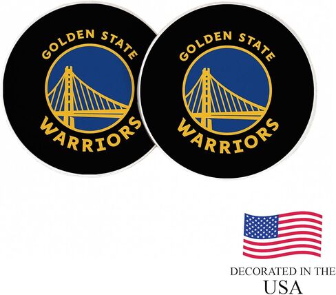 مجموعة منتجات مرخصة من Desert Cactus Golden State Warriors لملحقات السيارات NBA لدوري كرة السلة من الحجر الرملي الماص، مكونة من قطعتين (قاعدة السيارة A) in Saudi Arabia