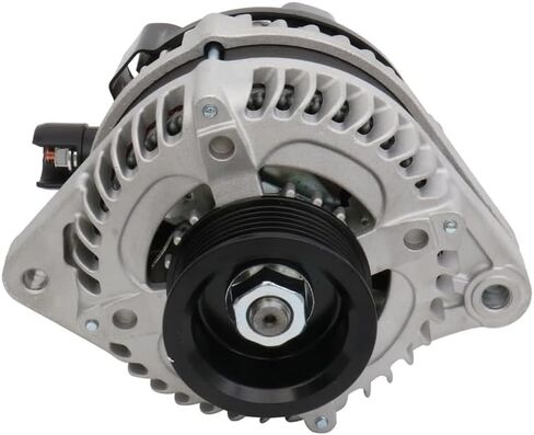 المولد المتوافق مع Jeep Cherokee 2014-2019 ، Compass ، Renegade & Chrysler 200 & Ram Promaster City & Fiat 500x ، 2.4L ، 12V 160A 6-Grove Decoupler Pulley ، استبدل# 56029624ab in Kuwait