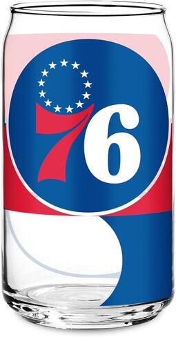Rico Industries NBA Basketball Standard 16-oz Can Shaped Glass in Saudi Arabia