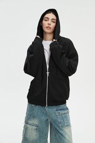 Vintage Leopard Print Jacket Y2k Reversible Zip Up Jacket Baggy Long Sleeve Hoodie Grunge Streetwear Unisex in Kuwait