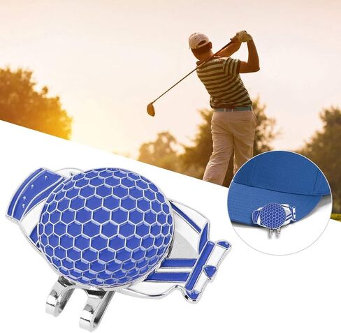 Lightweight Hat Clip, Metal Marker, Portable Accessory with 3 Colors, for Practicing in Saudi Arabia