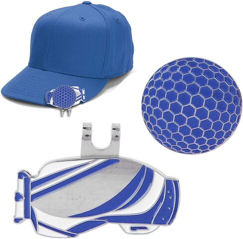 Lightweight Hat Clip, Metal Marker, Portable Accessory with 3 Colors, for Practicing in Saudi Arabia