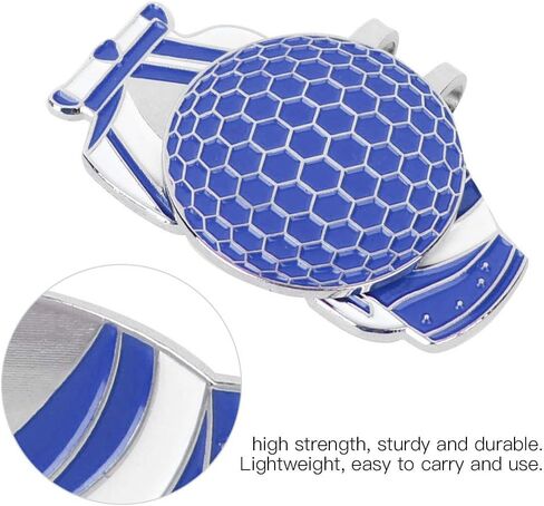 Lightweight Hat Clip, Metal Marker, Portable Accessory with 3 Colors, for Practicing in Saudi Arabia