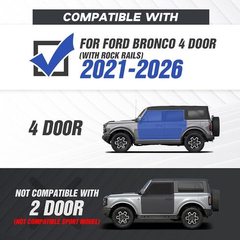 for Gladiator JT Running Boards Drop Side Steps Compatible with 2020 2021 2022 2023 2024 2025 Jeep Gladiator JT 4 Doors, Heavy-Duty Steel Nerf Bars Step Plate Rock Slider Rail in Saudi Arabia