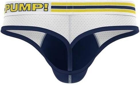 Pump! Recharge Thong Men's Thong | Supportive & Contoured Fit | Breathable & Soft Fabric | Comfortable Elastic Waistband in Kuwait