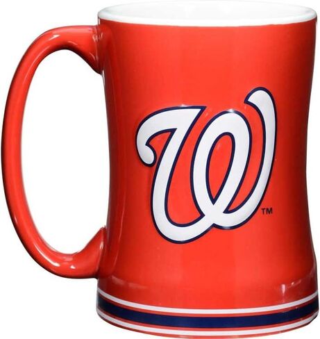 MLB Washington Nationals 14-Ounce Sculpted Relief Mug in Saudi Arabia