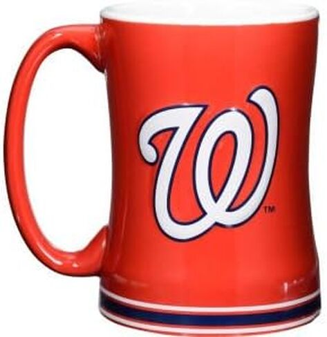 MLB Washington Nationals 14-Ounce Sculpted Relief Mug in Saudi Arabia