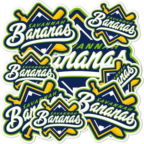 Desert Cactus Savannah Bananas Sticker Decal Vinyl Baseball Laptop Water Bottle Car Scrapbook (Type 3-3) in Saudi Arabia