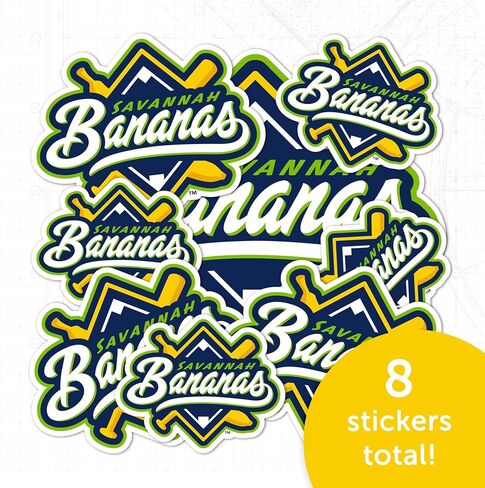 Desert Cactus Savannah Bananas Sticker Decal Vinyl Baseball Laptop Water Bottle Car Scrapbook (Type 3-3) in Saudi Arabia