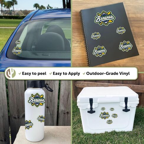 Desert Cactus Savannah Bananas Sticker Decal Vinyl Baseball Laptop Water Bottle Car Scrapbook (Type 3-3) in Saudi Arabia