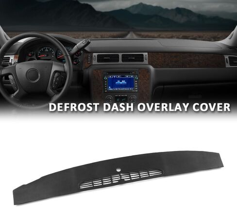 GRAND ORANGE Dash Panel Defrost Vent Grille Cap Upper Dashboard Fit Chevy Tahoe Avalanche Suburban & GMC Yukon/XL/Denal & Cadillac Escalade 2007-2014,Fit Silverado GMC Sierra 2007-2013 Brown in Saudi Arabia