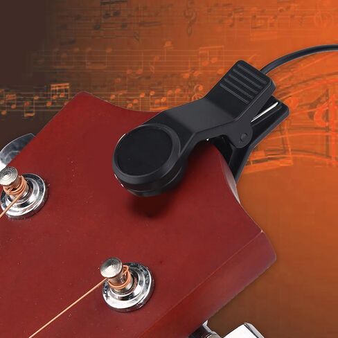 Clip On Microphone Contacts Microphone Sensitive Pick Up Sound Amplifier 3.5mm Plug for Guitar Violin Ukulele Music Instrument in Saudi Arabia