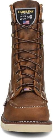 Carolina Men's 8 Inch ST Ferric Dark Brown in Kuwait