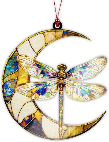 زخرفة عيد الميلاد اليونونفلي للأشجار ، هدايا اليعسوب للنساء ، ديكور زخارف شجرة عيد الميلاد ، هدية ذبابة التنين للنساء ، ديكور زخرفة هدية دراجونفليز ، هدية عيد ميلاد للأم ، الفتاة ، الأصدقاء in Kuwait