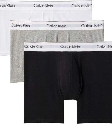 Calvin Klein Men Icon Cotton Cotton Stretch 3-Pack Boxer Brief in Saudi Arabia