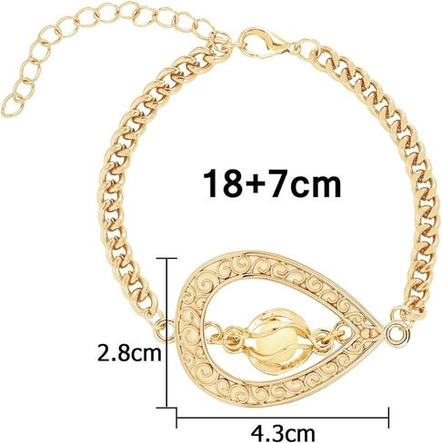 EEQQBZ توهج في أساور شكل دمعة الفضة الداكنة ، سحر المجوهرات المتوهجة الخيالية in Kuwait