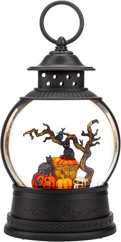 عيد الميلاد الثلج Globe ، Santa Snow Globes Lantern ، Timer 6H ، بطارية و USB تديرها شجرة عيد الميلاد الثلج الفانوس in Kuwait
