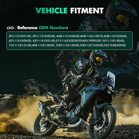 Scitoo Cylinder Piston Top End Rebuild Kits for Yamaha Kodiak 400 1993-1999 ، لـ Yamaha Big Bear 400 2000-2012 محرك مكبس طوقا OE 5FU-11310-01-00 ، 5FU-11310-00-00 in Saudi Arabia