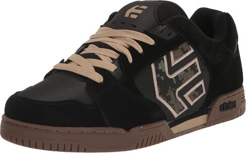 etnies Men's Faze Skate Shoe, Navy Grey Yellow, 10.5 in Saudi Arabia