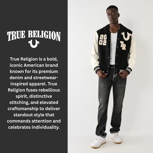 True Religion Mens Socks 12 Pack Mid Crew Socks for Men Premium Athletic, Shoe Size 8-12 in Saudi Arabia