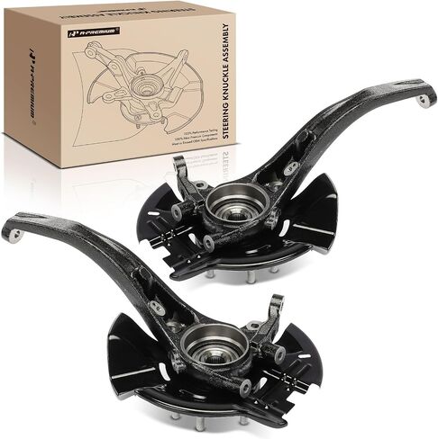 A-Premium Front Left Steering Knuckle & Wheel Bearing Hub Assembly Compatible with Hyundai Sonata 2006 2007 2008 2009 2010, Driver Side in Saudi Arabia