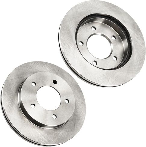 PHILTOP 10.03 inch（255 mm） Front Vented Disc Brake Rotors Compatible with Toyota Prius 2010-2011, 2-PC Set replace # 31541 in Saudi Arabia