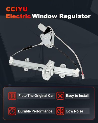 cciyu 741-743 Power Window Regulator Whit Motor fit for Honda Civic 2001-2005 Front Right Passenger Side in Saudi Arabia