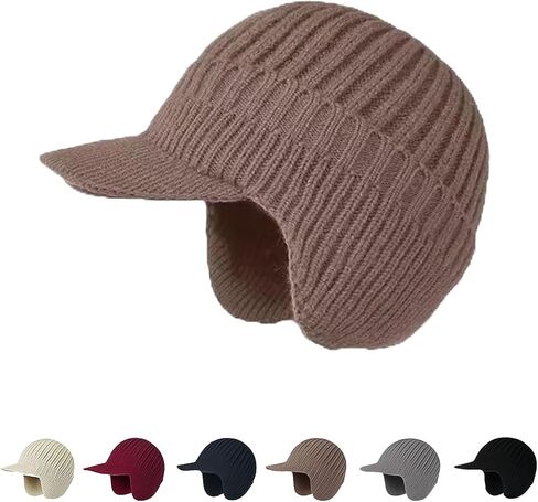 2026 New Cozy Head Beanie,Cozyhead Beanie,with Brim and Ear Flaps,Elastic Fabric,for Unisex in Kuwait