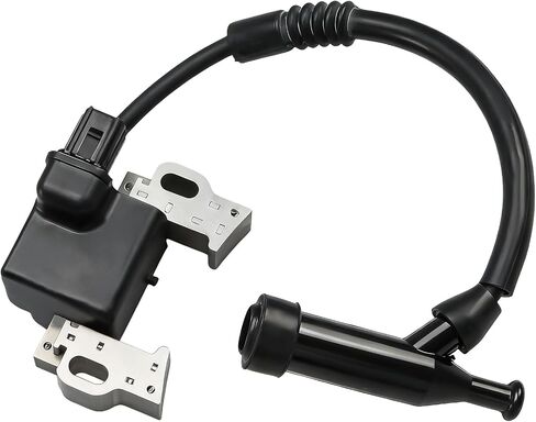 Ignition Coil with 4 Prongs Connector with Spark Plug Compatible with Honda Engines GX390T GX340 Water Pump WT40XK3 Generator EM5000SXK3 EB5000XK3 Replace# 30500-Z5T-003 in Saudi Arabia